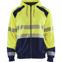 Huppari Blåkläder 3546 Highvis, huomiokeltainen/sininen