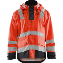 Sadetakki Blåkläder 4302, huomiopunainen/musta