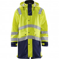 Huomiosadetakki Blåkläder 4326 Highvis, huomiokeltainen/sininen