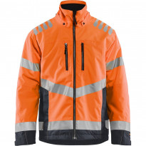 Talvitakki Blåkläder 4780 Highvis, huomio-oranssi/harmaa