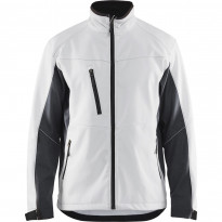 Softshell-takki Blåkläder 4950, valkoinen/tummanharmaa