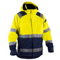 Kuoritakki Blåkläder Highvis 4987, keltainen/mariininsininen