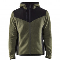 Softshell-takki Blåkläder 5940, vihreä/musta