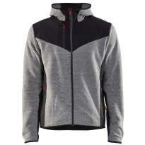 Softshell-takki Blåkläder 5940, harmaameleerattu/musta