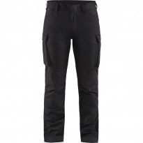Naisten housut Blåkläder 7147 Stretch, musta