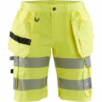 Naisten huomioshortsit Blåkläder 7186 Highvis Stretch, huomioväri