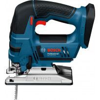 Akkupistosaha Bosch Professional GST 18V-LI B Solo, L-Boxx, 18V, ilman akkua