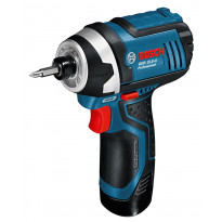 Iskuruuvinväännin Bosch Professional GDR 12V-105, 2x2.0Ah, L-Boxx