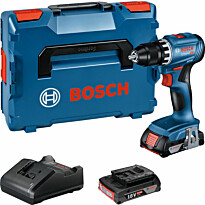 Akkuporakone Bosch Professional GRS 18V-45, 18V, 2x2.0Ah akuilla + L-Boxx