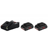 Akku- ja laturipaketti Bosch Professional ProCore 18V, 2x4.0Ah, GAL 18V-40