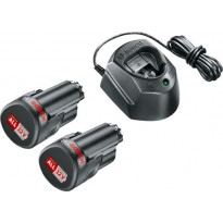 Akku- ja laturipaketti Bosch Power for ALL 12V, 2x1.5Ah