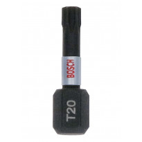 Ruuvauskärki Bosch Impact Control T20 Tic Tac, 25kpl/pkt