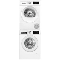 Pesukone ja kuivausrumpu Bosch WGG244ZMSN-WQG2450MSN Serie 6, 10/9kg, valkoinen