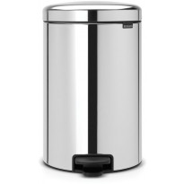 Poljinroska-astia Brabantia NewIcon, 20L, metallinen sisäastia, Brilliant Steel
