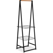 Vaateteline Brabantia Linn, pieni, 190x61cm, musta
