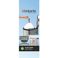 Roskapussi Brabantia PerfectFit G 23-30L,itraa 20 kpl x 12 rullaa