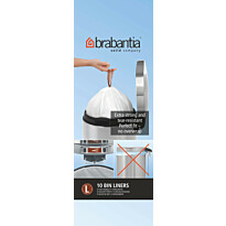 Roskapussi Brabantia PerfectFit L, 45 litraa, 10kpl x 12 rullaa