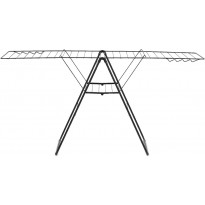 Pyykinkuivausteline Brabantia HangOn, 25m, musta
