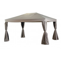 Paviljonki Biella 3x4m, antrasiitti/khaki