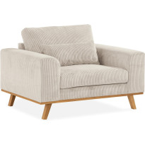 Samettinojatuoli Copenhagen beige
