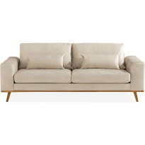 Sohva Copenhagen 3 ist sametti beige