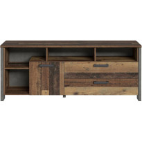TV-taso Cadle 161cm ruskea/harmaa