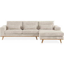 Divaanisohva Copenhagen 4 ist vakosametti oikea beige