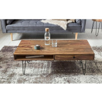Sohvapöytä Wohnling Langner 117cm massiivi puu
