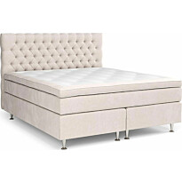 Jenkkisänky Drömvik Celine Medium 160x200cm sametti beige