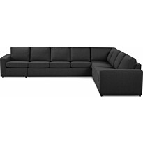 Kulmasohva Scandinavian Choice Crazy XXL 7 ist antrasiitti/musta