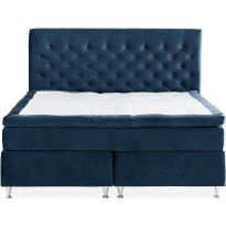 Sänkypaketti Kinnabädden Continental Velour 180x200cm sininen