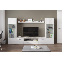 TV-kalustesetti Mellon 41x260cm valkoinen