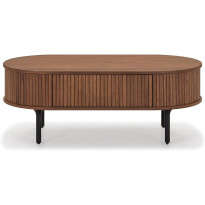 Sohvapöytä Noira 118cm soikea ruskea