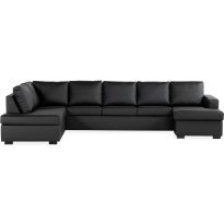 U-sohva Scandinavian Choice Crazy XL 6 ist keinonahka antrasiitti vasen