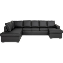 U-sohva Scandinavian Choice Crazy Divaani XL 6 ist keinonahka antrasiitti vasen