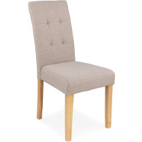 Ruokatuoli Viktor harmaa/beige