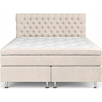 Jenkkisänkypaketti Berg &amp; Strand Celine Grand Medium Memory 180x200cm sametti beige
