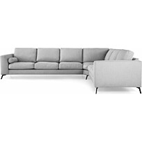 Kulmasohva Scandinavian Choice Ocean Lyx 4 ist sametti harmaa/musta