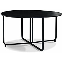 Ruokapöytä Flippy, 140cm, musta