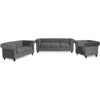 Sohvaryhmä Chesterfield Lyx 6 ist eri värejä