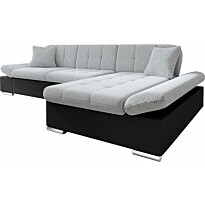 Vuodesohva Lomux 4 ist oikea musta/vaaleanharmaa