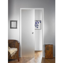 Lasiliukuovi seinän sisään Stella Pocket Door M9, hidastimella, 925x2040mm