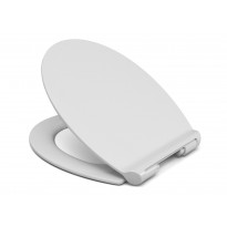 WC-istuimen kansi cedo Slim softclose, Duroplast, valkoinen, kova