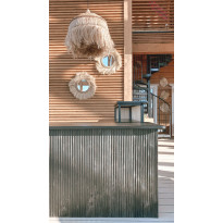 Sisustus-/saunapaneeli Cent Dyyni, 15x90x2700mm, mänty, hiili, saunasuoja