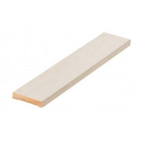 Peitelista Cent, 12x58x3300mm, mänty, valkolakattu