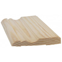 Peitelista/koristelista Cent, 15x95x3300mm, mänty, käsittelemätön