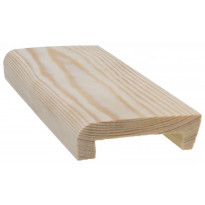 Jalkalista Cent, 20x70x3300mm, johtoura, mänty, käsittelemätön