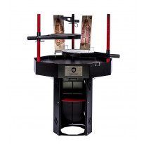 Pihagrilli Carelia Grill® 9K-100, korkea, ilman huuvaa, musta