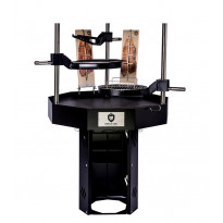Pihagrilli Carelia Grill® 9K-100 Premium, korkea, ilman huuvaa, musta