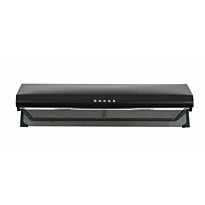 Liesituuletin Schlosser CLASSIC60BL, 60cm, musta, Verkkokaupan poistotuote